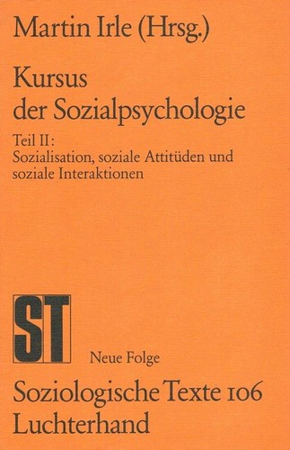 Kursus der sozialpsychologie - kursus,