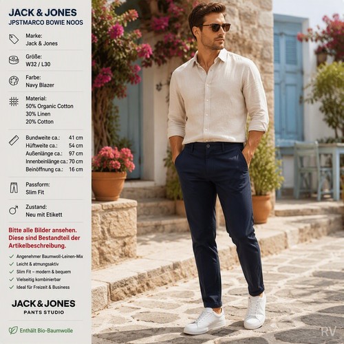 Jack jones herren slim fit - slim,