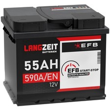EFB Batterie 12V 55Ah 590A/EN