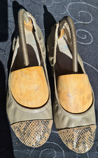 Kunstleder Ballerinas  in