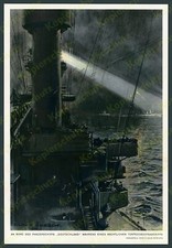 Claus Bergen Seefahrt Marine Nordsee Panzerschiff Deutschland Nachtmanöver 1936