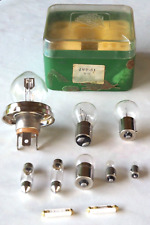 VW Fischer Lampenkasten Autolicht Oldtimer Glühbirnen Lampen 6V Sicherung #439E4