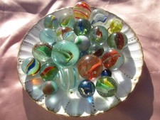 Alte Murmeln, Glas, Lauscha, Swirl, Reduziert !!