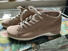 Christian Dietz, Gr. 4,5 gebraucht, beige, Schnürer, Wechselfußbett