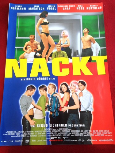 Nackt kinoplakat poster - poster, a1