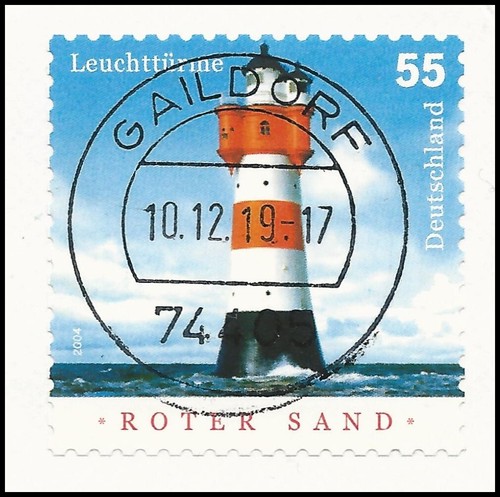Leuchtturm roter sand 55 - roter,