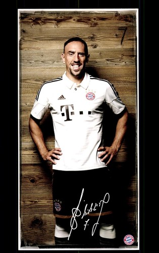Franck ribery autogrammkarte - franck,