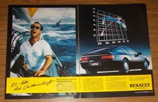 Seltene Werbung RENAULT ALPINE
