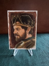 GAME OF THRONES ACEO SKETCHKARTE RENLY BARATHEON GETHIN ANTHONY HAI & POTTERATZ