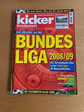 Kicker Sonderheft - Bundesliga 2008 / 2009 - MIT Stecktabelle