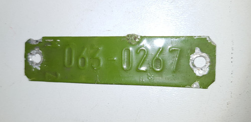 Original metall typenschild - metall-typenschild, /