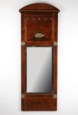 Empire Spiegel in Mahagoni um 1820