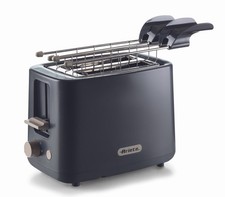Ariete Breakfast 2-Schlitz-Toaster mit Edelstahlzangen - dunkelblau