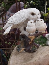 Eule Deko Figur Schnee