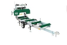 Sägewerk- HM130MAX Woodlander - mobiles Sägewerk auf Trailer