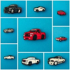 Schuhstecker/Shoe Charms/Anstecker/Pin für Clogs PICKUP/PKW/SPORTWAGEN