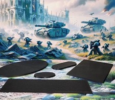 Wargaming-Basen 40 x 15mm Rechteck PLA Für War Gaming Tabletop-Spiele