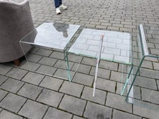 Glastisch 4er set, Modell