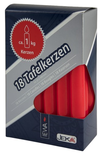 Ewa tafelkerzen rot - tafelkerzen, rot,