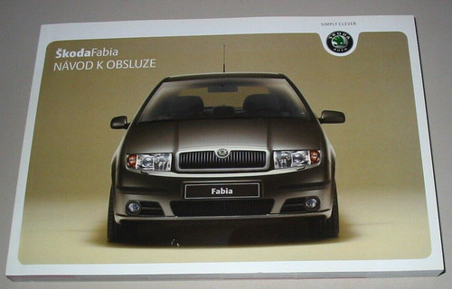 Návod obsluze skoda fabia i - fabia,