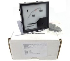 Drehspulinstrument Amperemete DEIF DLQ96-pv-NB Strommesser mit LED 0..1000A 20mA