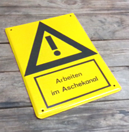 Super ddr emaille warnschild - ddr,