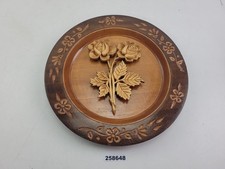 Wandteller Holz Ø: 28cm