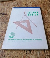 DDR Zeichenkarton Schule VEB