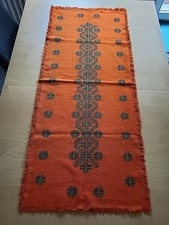 Tischdecke, orange, schmal, 112 cm x 47 cm
