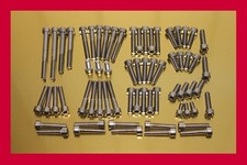 Super Motorschrauben Edelstahl Schraubensatz für Yamaha XVS 650 Drag Star XVS650