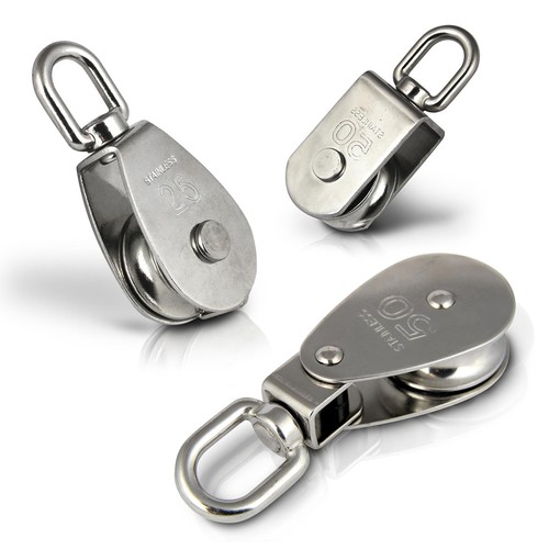 Umlenkrolle für seile - 6mm, 8mm