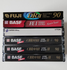 6 Audio Leerkassetten BASF