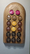 Dolce Gusto Kapselhalterung massiv Eiche Eigenbau