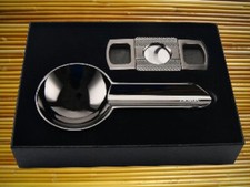 Zigarren Set Cigarrenascher mit Cigarrenabschneider Zigarrenascher und Cutter