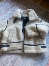 Kunstfelljacke, oversize