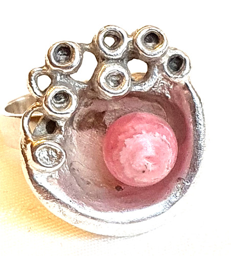 Designer ring silber 800 mit - designer,