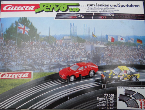 Carrera servo 140 kurve 45 - carrera, 1/45