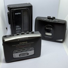 3x Walkman Sammlung - Aiwa - Sanyo - Otany -  MC - Ersatzteile/Defekt