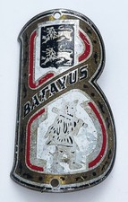 Steuerkopfemblem Batavus Holland Fahrrad Abzeichen Logo Schild Oldtimer Sammler