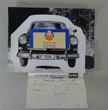 Pressefoto Volvo Amazon aus dem Hobby Magazin Archiv von 1960 - original