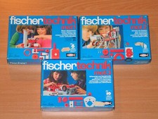 FISCHERTECHNIK MOTOR MOT.1 + MOT.2 + MOT.3 TOP KOMPLETT OVP ?