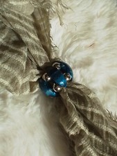 Schal Tuch Halter mit Perlen 