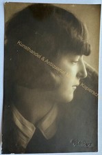 orig. Foto Ak Frau Mädchen um