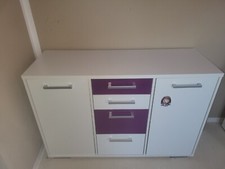 Sideboard weiß matt