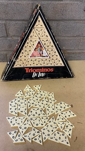 Vintage triominoes deluxe - vintage,