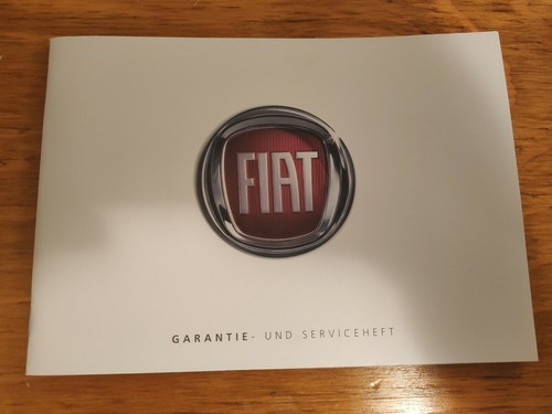 Fiat garantieheft serviceheft - garantieheft,