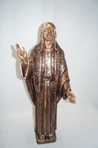 Bronze figur strassacker - bronze-figur,