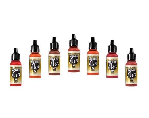 Alle rottöne hochwertige - -,