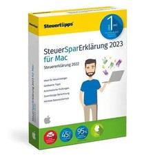 SteuerSparErklärung 2023 Mac-Version Schnell & einfach zur Steuererklärung 2022