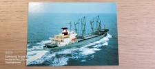 Postkarte Frachtschiff